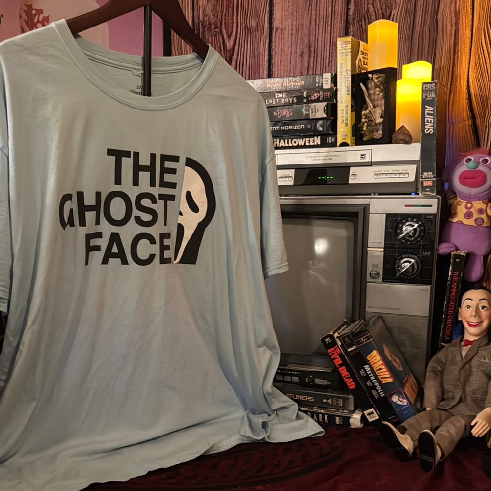 The Ghost Face North Face T-Shirt